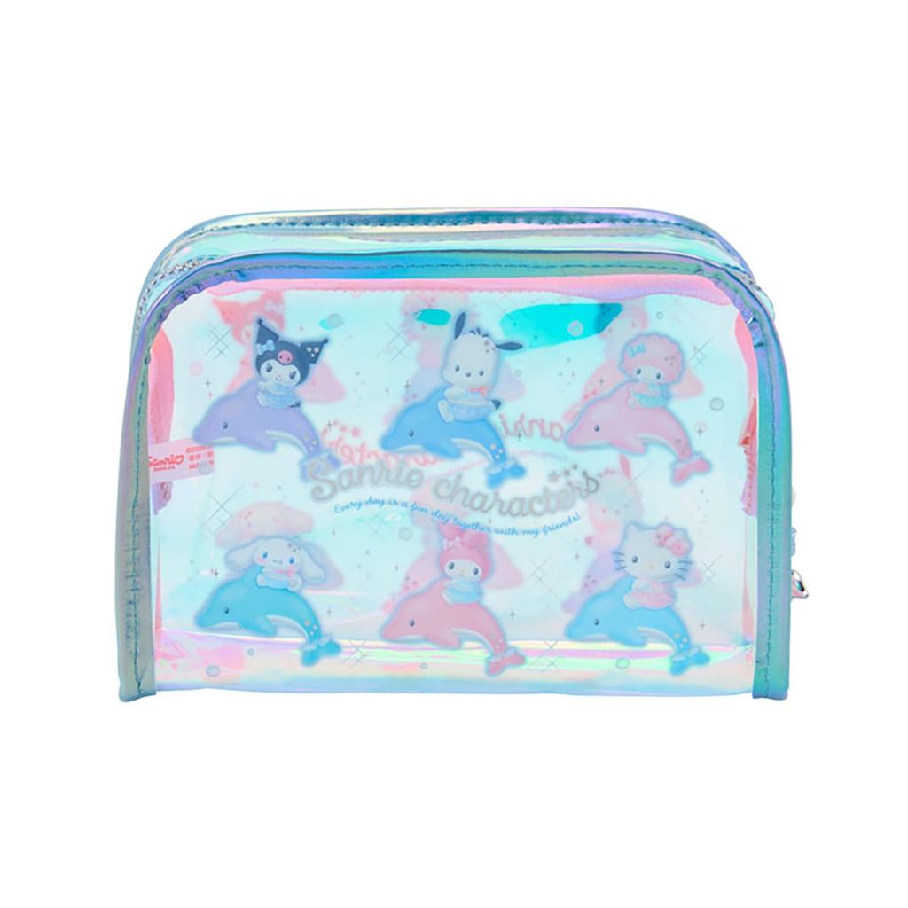 Sanrio Vinyl Pouch Sanrio Characters Recommended Age 3 Years and Up 360783 (Shiny Dolphin)