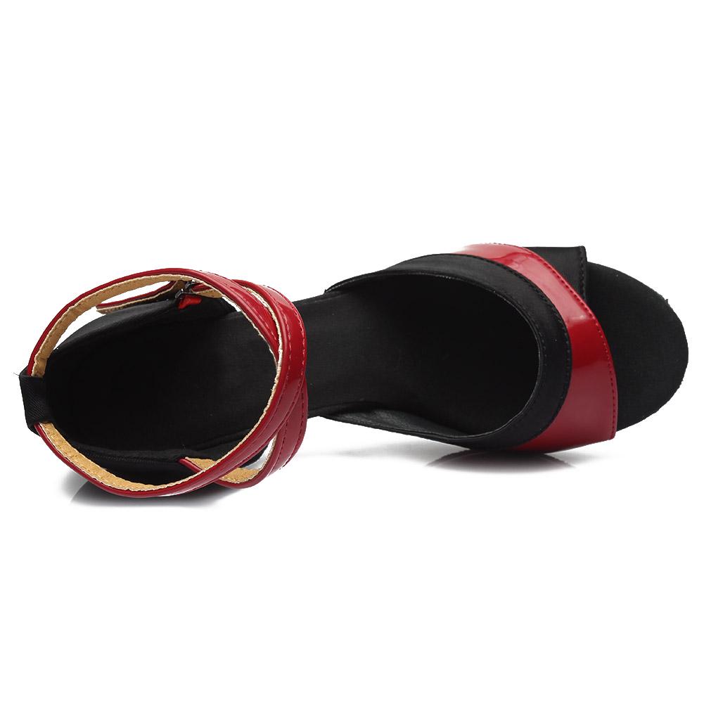 Damen Gesellschaftstanzschuhe Latein Tango Schuhe Hohe Absätze 7CM