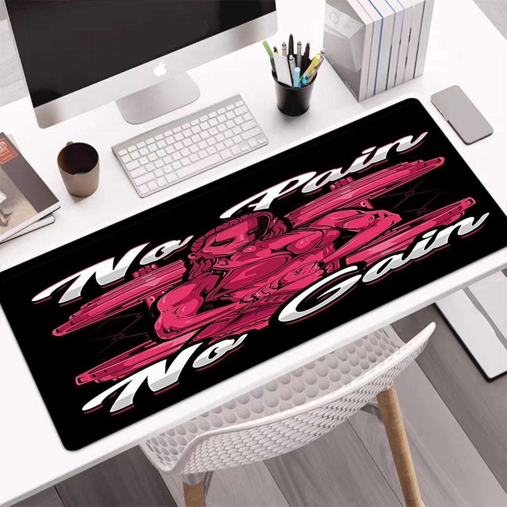 weightlifting Theme Mouse Pad, Non Slip Rubber Base, Multifunctional Office & Home Decor, Perfect for Workspace Personalization.