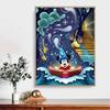 Full Round Diamond Painting The Ocean of Knowledge Art Rhinestone Picture Mosaic DIY 5D Cross Stitch Embroidery Home Decoration