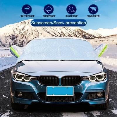 Winter Car Front Windscreen Cover Windshield Sunshades Universal Automobile Anti Snow Frost Ice Shield Dust Protector Amagi