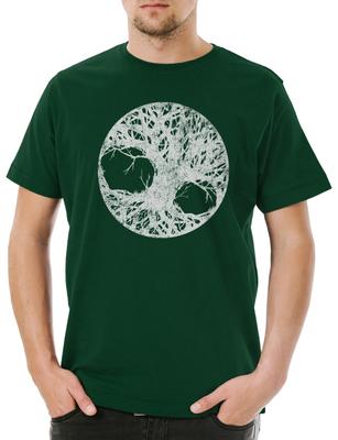 Yggdrasil Life Tree I Men's T-Shirt Celtic Paganism Wotan Thor Vikings Odin