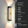 Luxury Chinese Style Solar Waterproof Wall Lamp: Up & Down Outdoor Light for Garden, Balcony, or Villa.