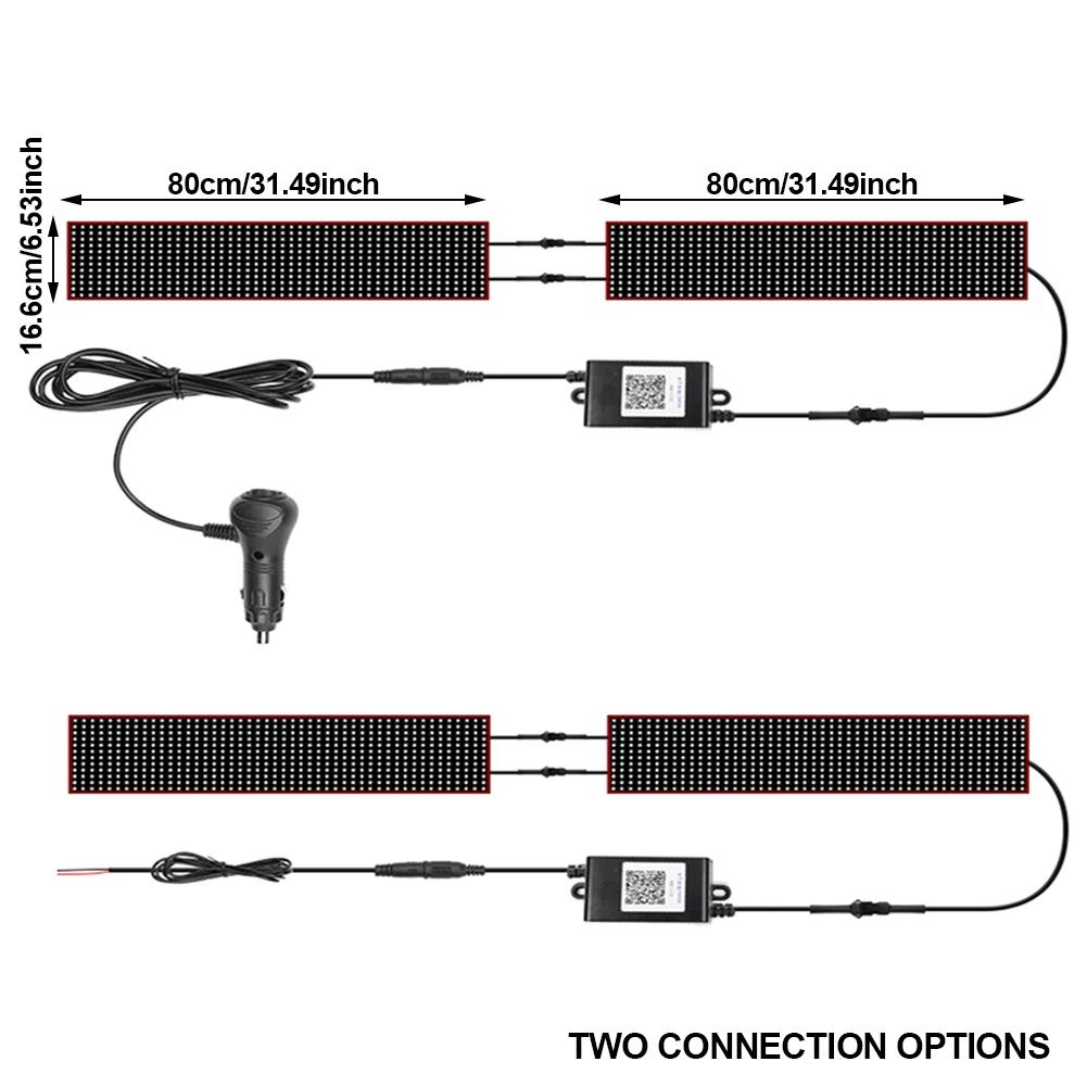 Devil Eye Car RGB LED Pixel Panel Light APP Control Soft Foldable Ambient Light DIY Programmable LED Panel Display Lamps Strips