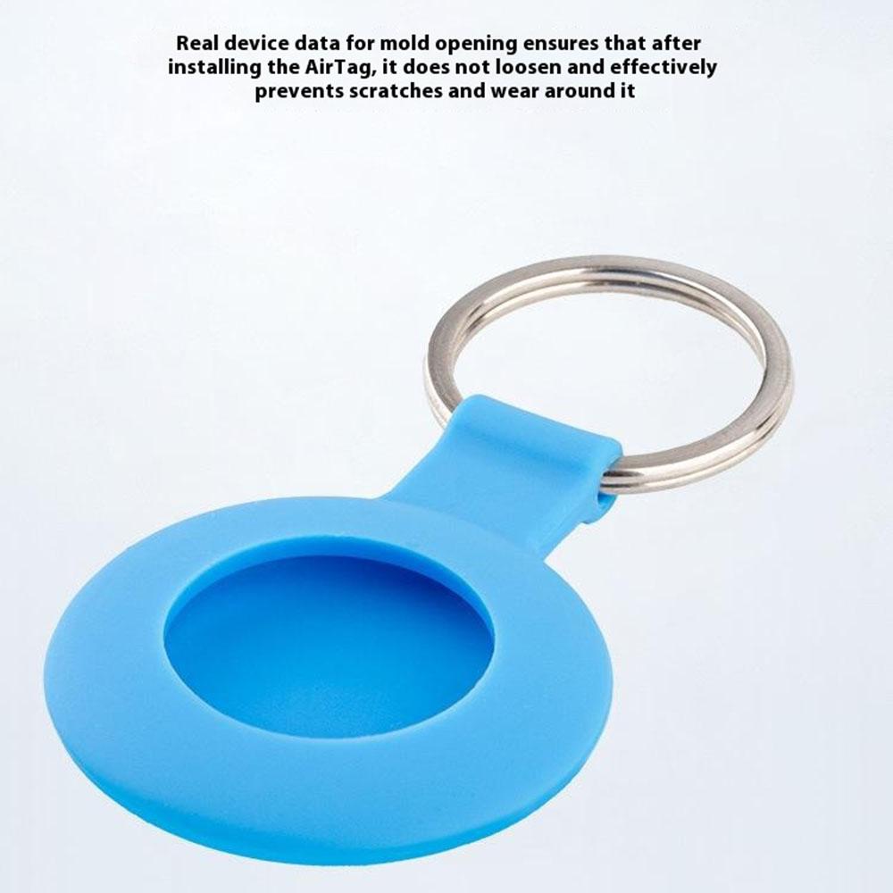 For Apple AirTag Tracker Silicone Protective Case Creative Cute Design Scratch Resistant