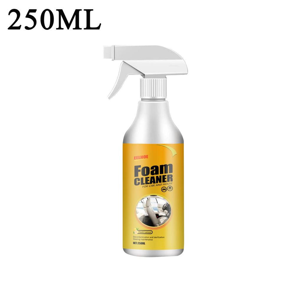 Multifunctional Foam Cleaner Leather Seat Cleaner Leather Seat Foam Cleaner Car Interior Stain Remover Spray Foam Maintenance