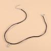 Sunflower Velvet Choker Necklace - Stylish, Minimalist Double-Layer Design