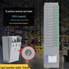 Magnetic 15-Slot Material Card Rack