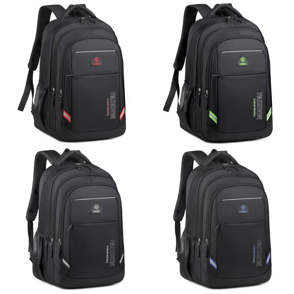 Style Minimalist Backpack Large Capacity Outdoor Leisure Schoolbag Student