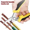 1Pc Stainless Steel Electrician Scissors Multifunction Hand Tool For Cutting Wire Groove And Thin Steel Plate
