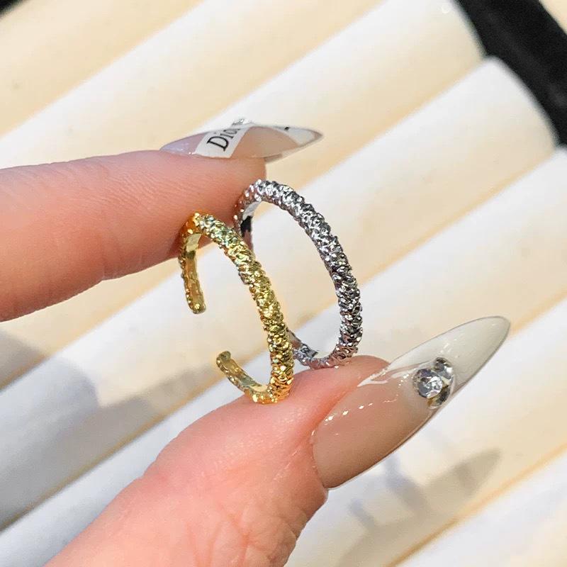 High-end Matte Plain Ring for Women: Chic Japanese & Korean Design, Stylish Index or Pinky Accessory, Trendy 2026 Style