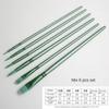 4/6 Pcs Pointed Round Flat Head Hand Drawn Watercolor Nylon Painting Material Watercolor Brush