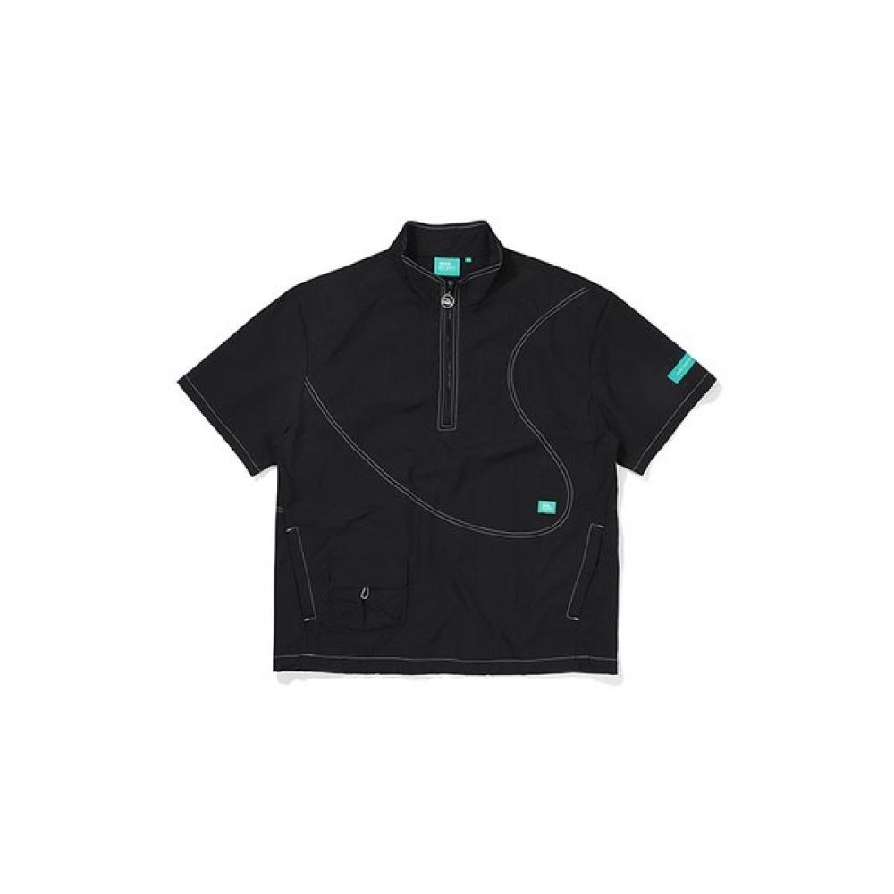 Bbc Earth Earth Pattern Anorak  Black 
