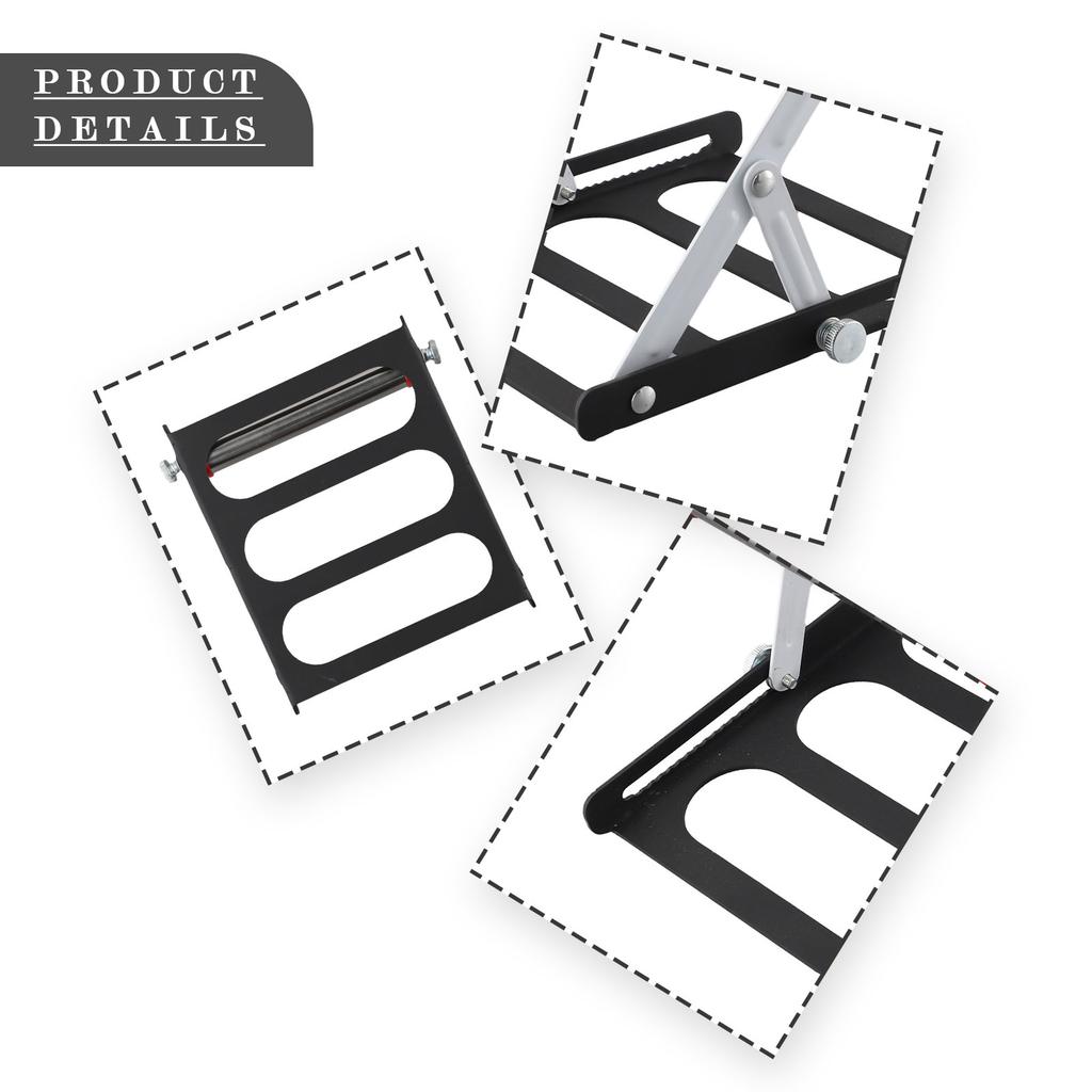 Foldable Support Frame Adjustable Cutting Machine Construction Site Compact Size Freely Adjustable Height Small In Storage