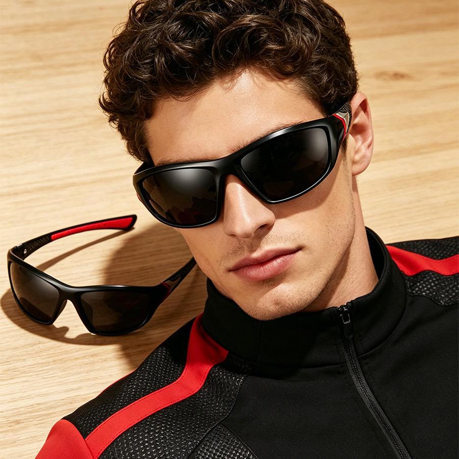 Vintage Fashion Sports Sunglasses Men Women Fishing Cycling Running Mountaineering Eyewear Sun Glasses for Outdoor Activities 7