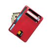 Ultra Thin Leather Credit Card Holder Fashion Multi Card Portable Business Wallet for Men Women Daily Use Pocket