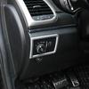 For Jeep Grand Cherokee 2014-2015 2017 2018   Car Headlamps Adjustment Switch Cover Trims Auto ABS Styling Accessories