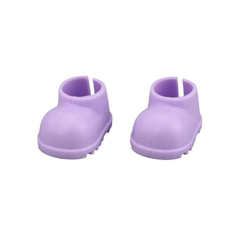 15/17/20cm Doll Shoes Plastic Mini Finger Shoes Clothing Accessory For 6.9/7.87 Inch Dolls