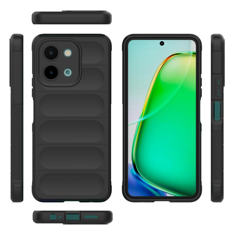 Shockproof Phone Case For Vivo Y28 4G Case Anti-Slip Silicone Full Back Cover Vivo Y28 4G Case For Vivo Y28 Y 28 4G 6.68 Inch