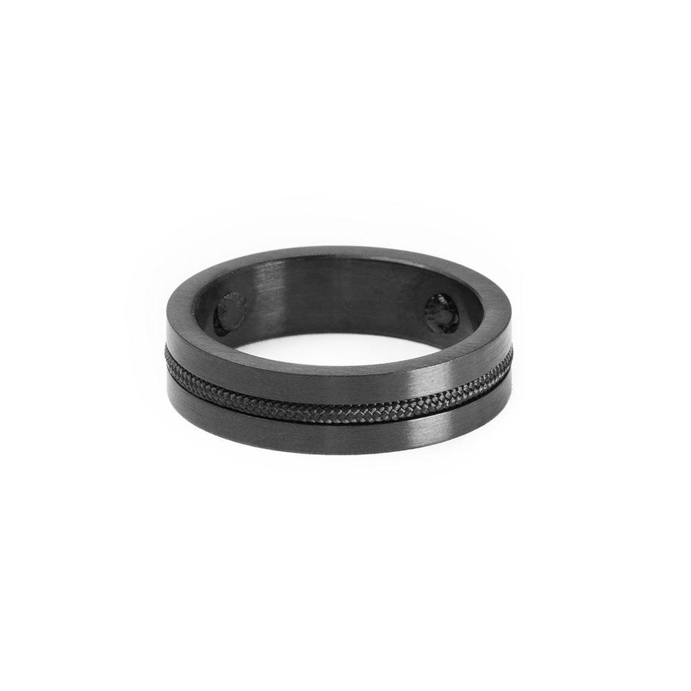 Pig&Hen Navak 6 Rings - Black X Black