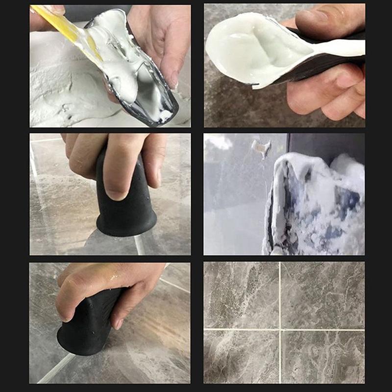 Caulking Finisher Tool Floor Sealant Smooth Scraper Tile Grout Finisher Grout Hand Tool Caulking Accessories