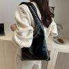 High Value Bag Women's Autumn New Trendy Fashion Retro Casual Shoulder Bag Rivet Tote Bag High Value