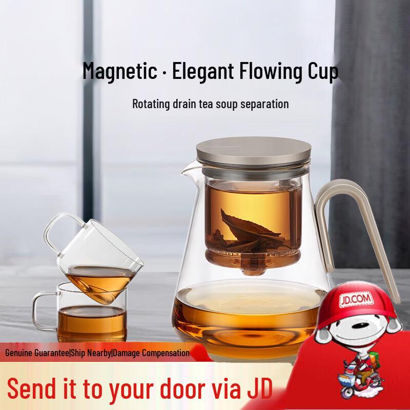 SAMADOYO Glass Tea Infuser Pot Set