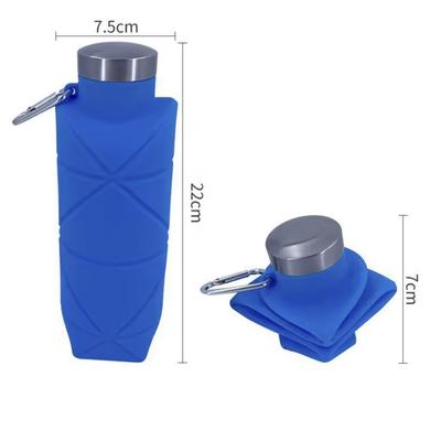 New Creative Silicone Folding Water Cup Outdoor Portable and Scalable Water Cup Sports Water Bottle Travel Water Cup Handy Cup