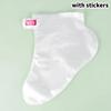 100PCS Disposable Foot Film Cover Lengthened Bag Anti-Dry Cracking Foot Film Foot Cover Waterproof Shoe Cover Plastic Foot Cover