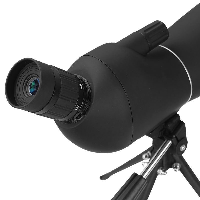 25-75X70 Zoom Tubkikare Med Stativ Lång Räckvidd Målskytte Fågelskådning Monokulärt Teleskop HD Optiskt Glas FMC Lins