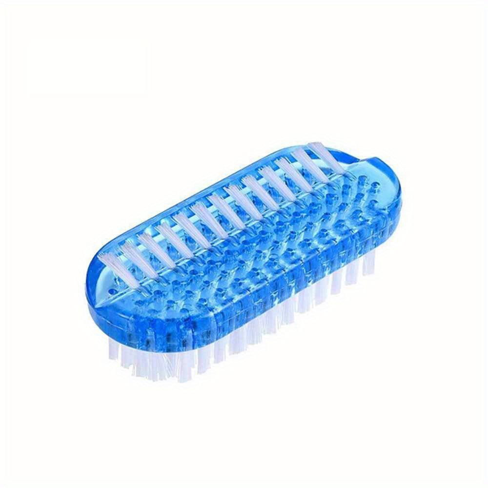 1pc Double Sided Nail Brush Cleaning Brush, Manicure And Pedicure Tool For Fingernails Toenails