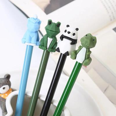 1 Stück Schreibwaren Niedlich Kawaii Kreative 3D Tiere Schule Bürobedarf Süß Hübsche Schöne Gel Stift