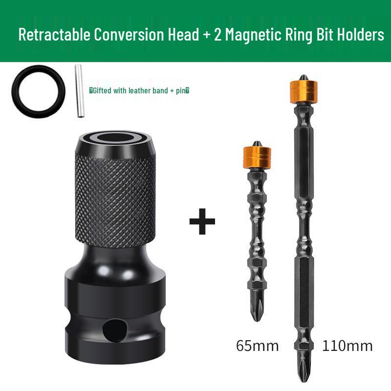 Electric Drill Conversion Kit: Multifunctional Wrench Socket and Chuck Accessories Set
