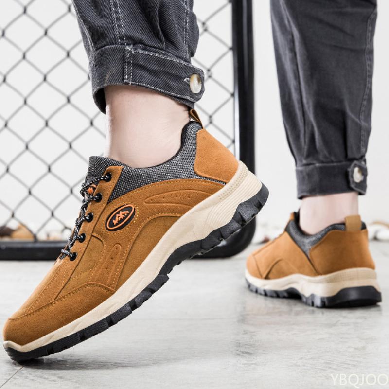 Fashion Men's Shoes Fashion Sports Spring Autumn New Style Men's Outdoor Mountaineering Leisure Breathable Sports Simple Hiking Shoes