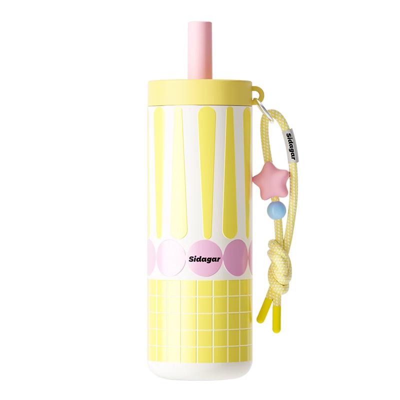 Shidajia Insulated Straw Water Bottle