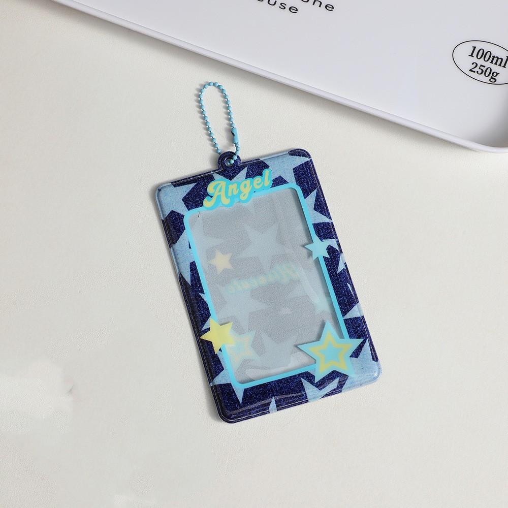 Animal drăguț din desene animate coreeană Casetă de dialog Manșon pentru carduri Transluciditate Foto de 3 inchi Kpop Star Colectare card comemorativ Suport pentru carduri