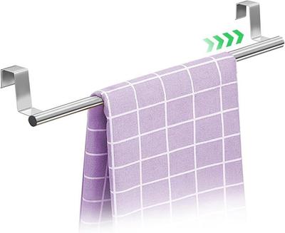 Porta Toalha - Inox - Retrátil - 25 a 40 cm - Antiderrapante - Prático