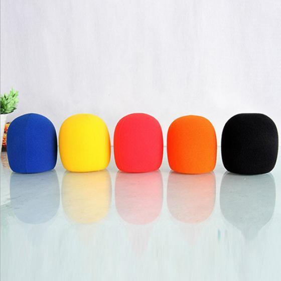 Thickening Microphone Sponge Cover Foam Ball-Type Mic Windscreen 5 Colors AVE