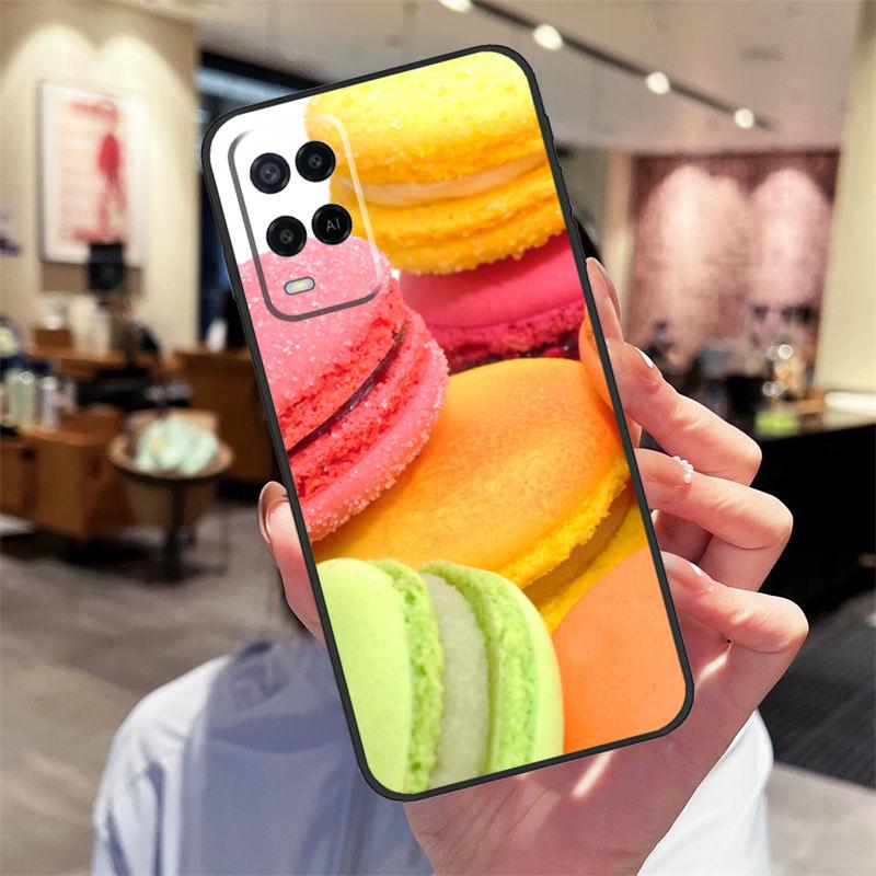 

Pizza Sushi Food Donuts Case For Oppo A94 A74 A54 A18 A38 A58 A78 A98 A40 A60 A80 A16 A76 A96 A15 A17 A77 A57S Cover OPPO A57 5G
