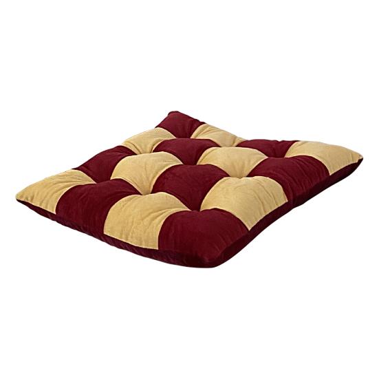 Wrinkle Resistant Seat Pillow Washable Square Plaid Design Chair Cushion Household Supplies 1198₽