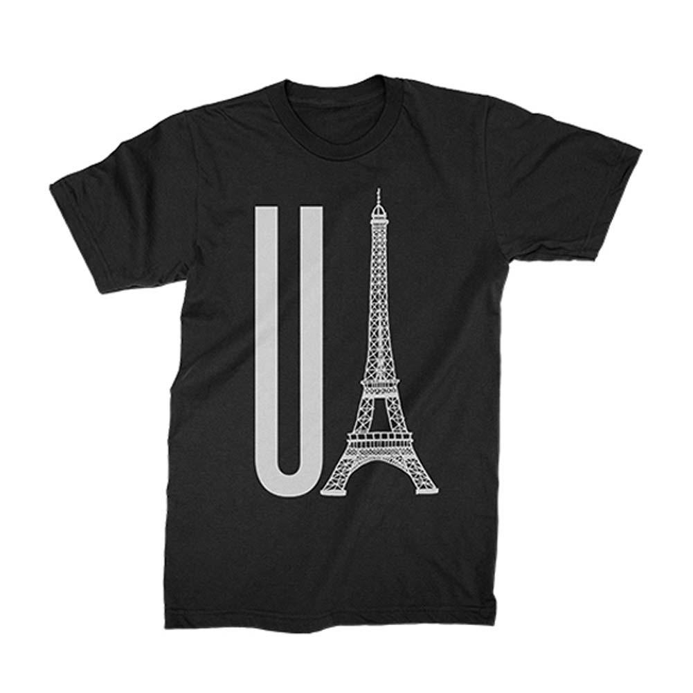 Men s Umbrella Academy Eiffel Tower Tee T-shirt Medium Black S