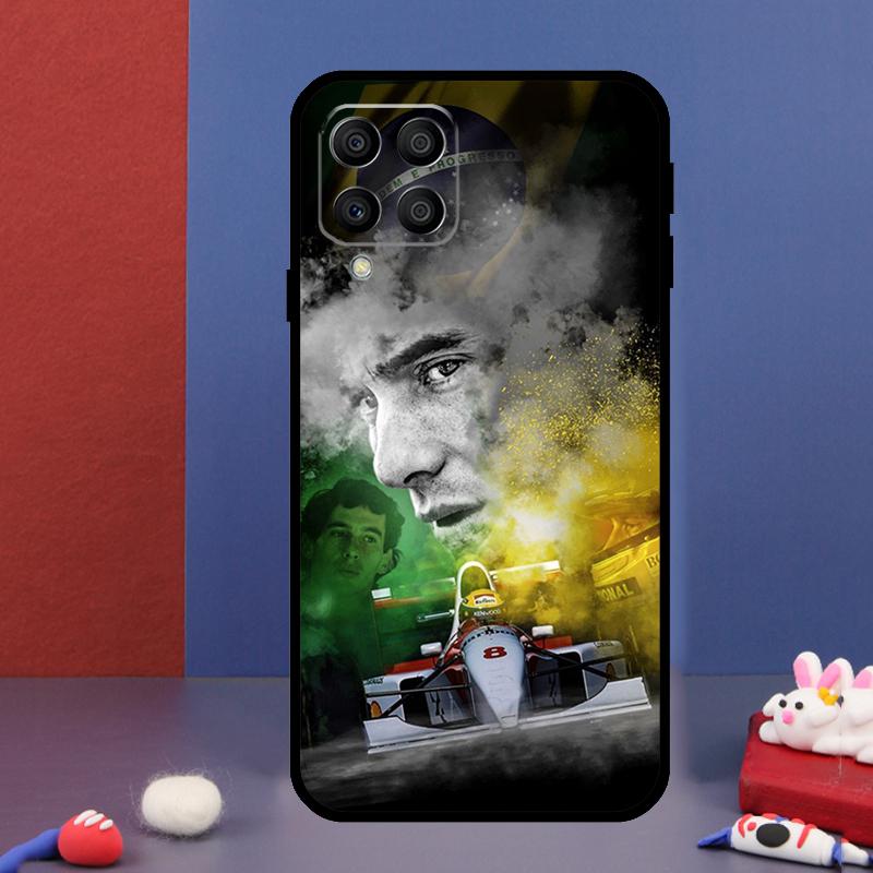 Ayrton Senna F1 For Samsung Galaxy M31 M51 M33 M13 M23 M53 M15 M55 M14 M34 M54 M20 M30s M32 M52 Phone Case