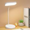 LED Desk Lamp Table Bedside Small Modern Rechargeable Cordless Study Light Chinese Clamp Touch Control DC USB Reading Room
