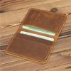 New Arrival Vintage Men's Genuine Leather Credit Card Holder Small Wallet Money Bag ID Card Case Mini Purse For Male
