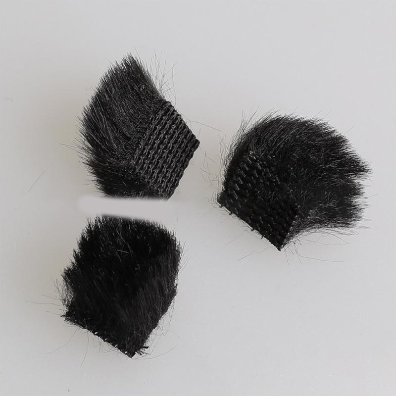 2Pcs Windscreen Muff for 8 9 Sports Cameras Microphones Windshield Artificial Furs Wind Screen Furry Sleeve