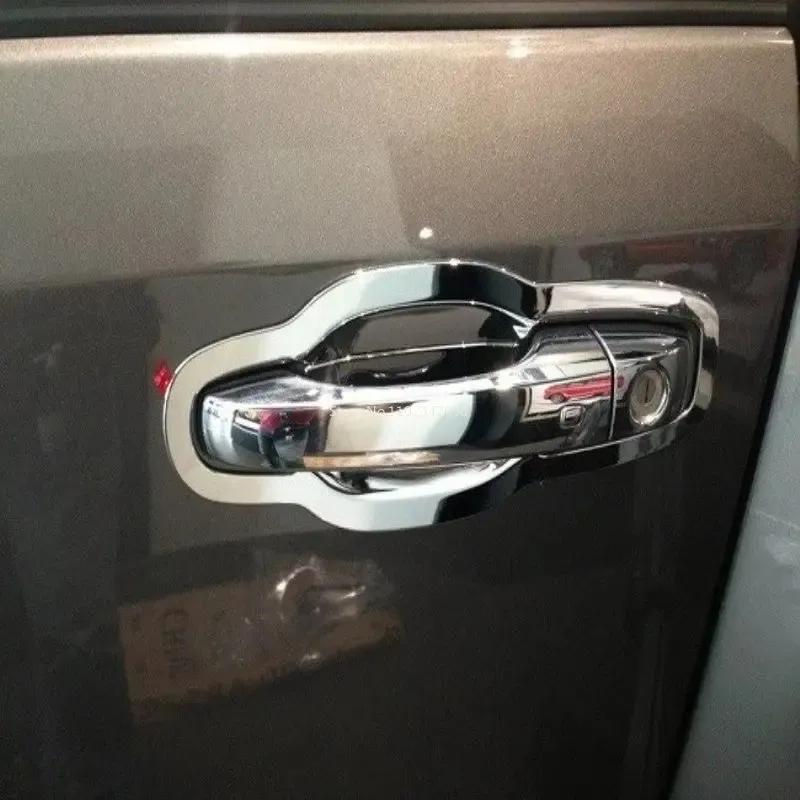 For Dodge Journey Fiat Freemont 2012 - 2016 ABS Chrome Headlight Taillight  Front Rear Fog Light  door bowl Frame Sticker Cover