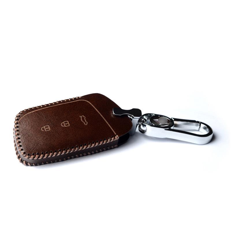 New Baojun RM5 Nappa Leather Key Cover: Compatible with RS5, RC5, RC6, RS7, RS3 Remote Control.