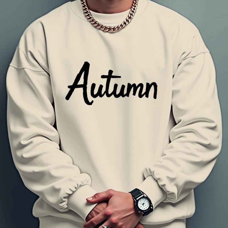 

Ideal for Winter Family & Travel, Cloud-Soft Touch, Fleece Lined Men s Crew Neck Sweatshirt S