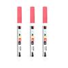 3Pcs Monument Paint Pen Sunproof Waterproof Stone Marker Pen For Writing Coloring On Tombstones Gravestone Restoration