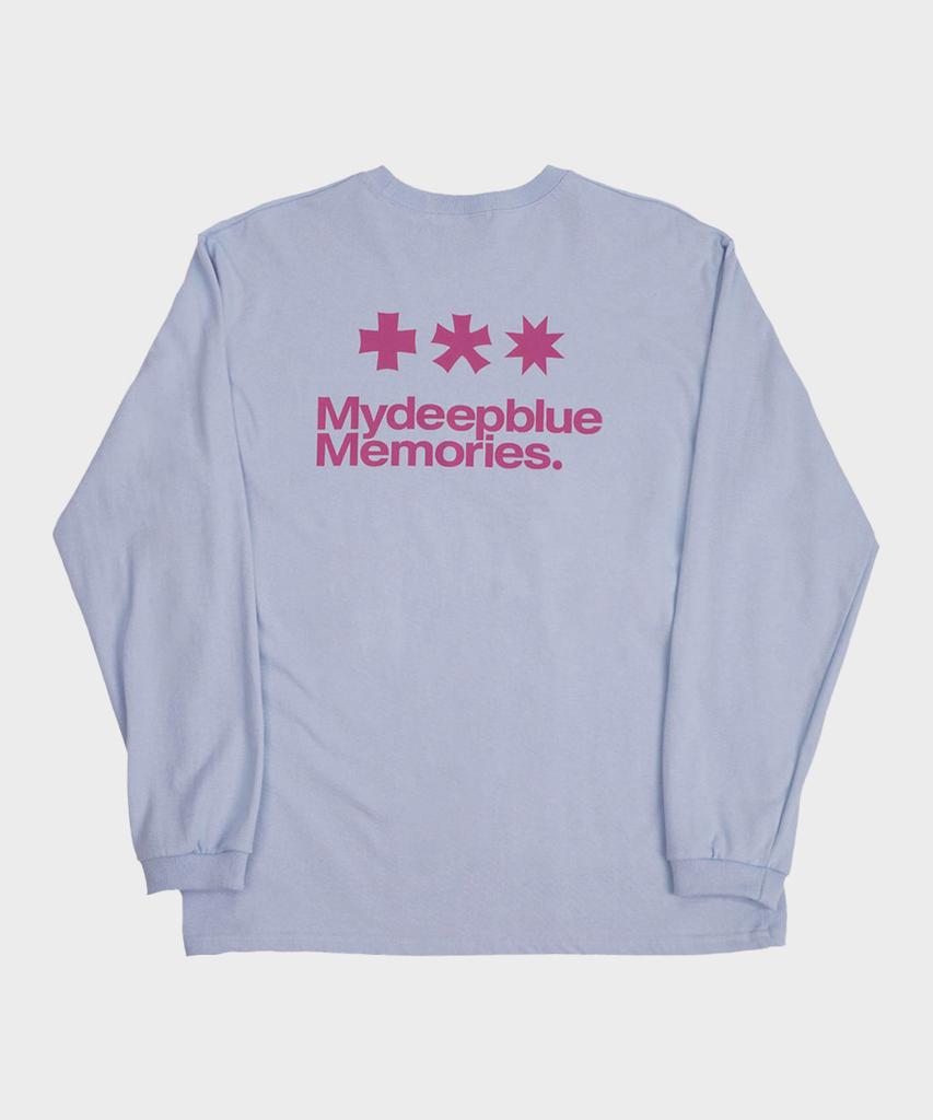Maidibbeullumemolijeu Mm Symbol Logo Long Sleeve T(White)